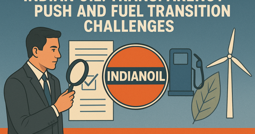 Indian Oil: Transparency Push and Fuel Transition Challenges